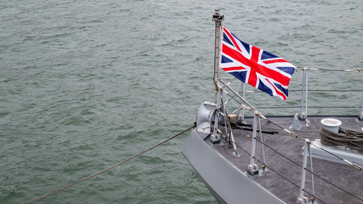 Foto de referencia de un barco británico (EFE)