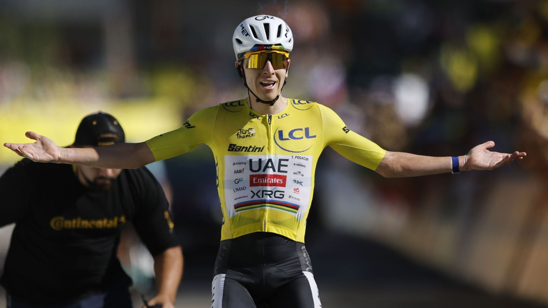 Tadej Pogacar de UAE Team Emirates- Foto: EFE