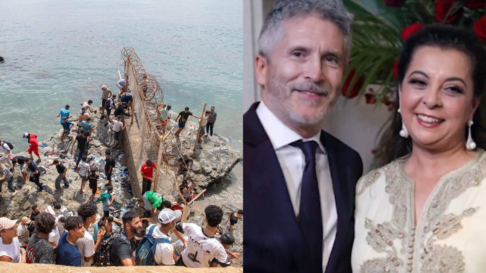 Escándalo en España por la invasión de inmigrantes ilegales / FOTO: EFE - captura de pantalla