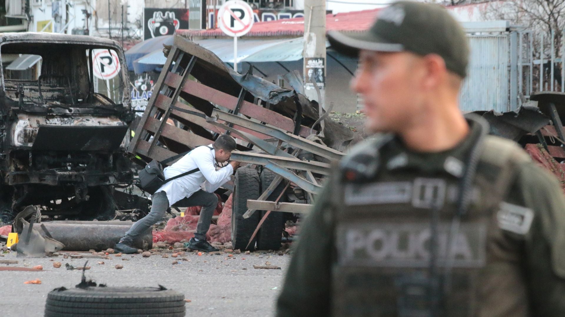 Atentado en Cúcuta - EFE