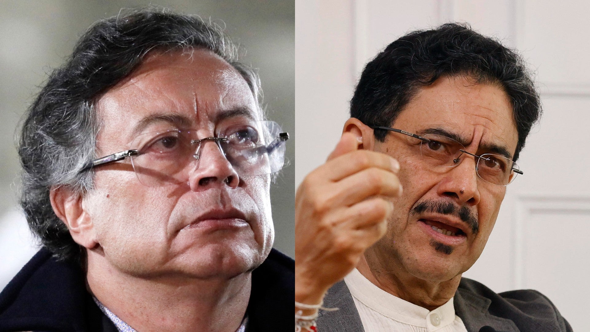 Gustavo Petro e Iván Cepeda / FOTO: EFE