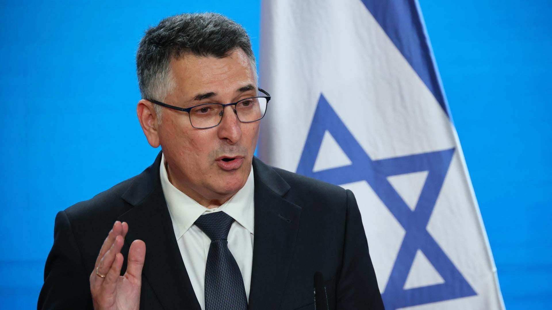 Gideon Saar, canciller de Israel - Foto: EFE