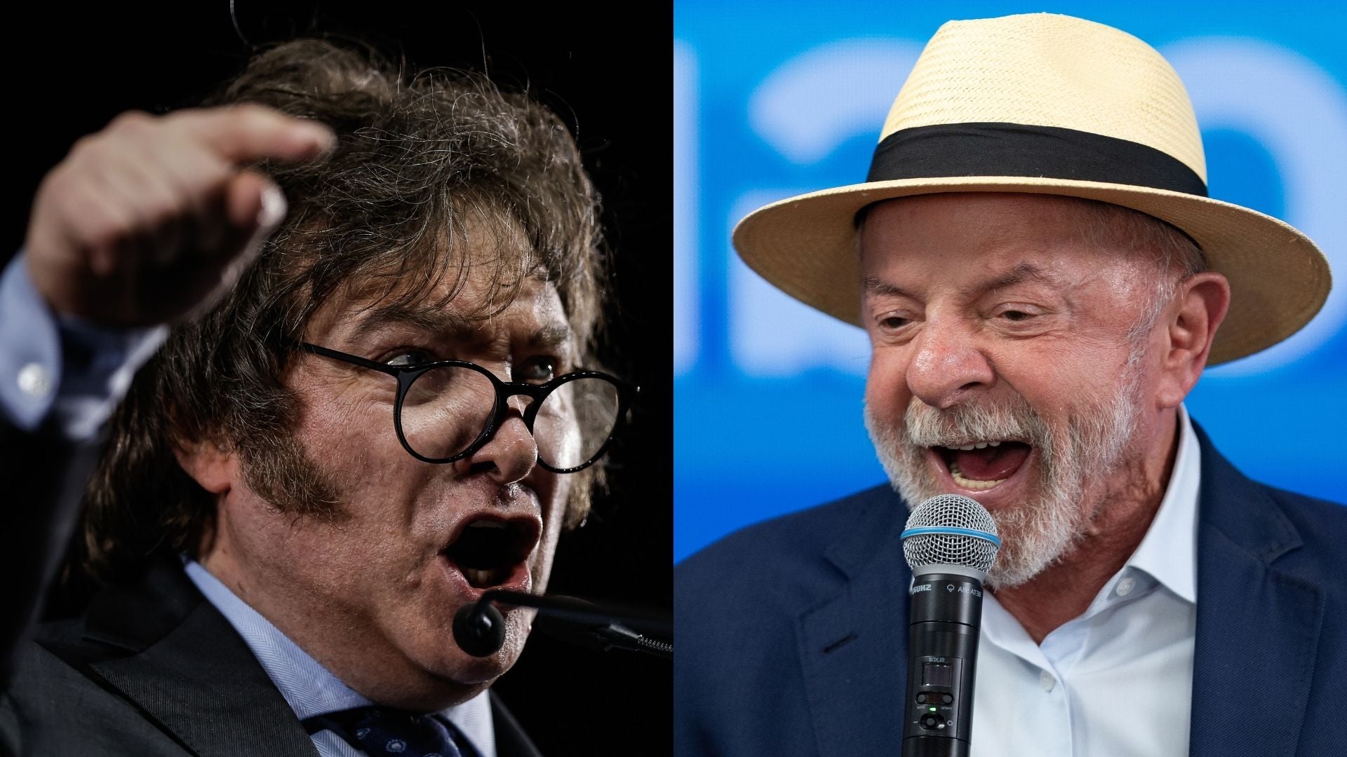 Javier Milei y Lula da Silva-Foto: EFE