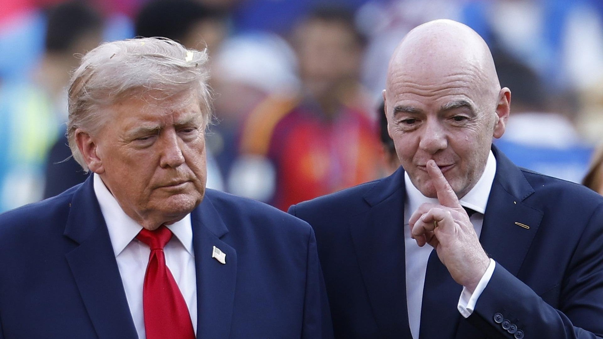 Gianni Infantino, presidente de la FIFA, y Donald Trump, presidente de EE. UU. - Foto: EFE