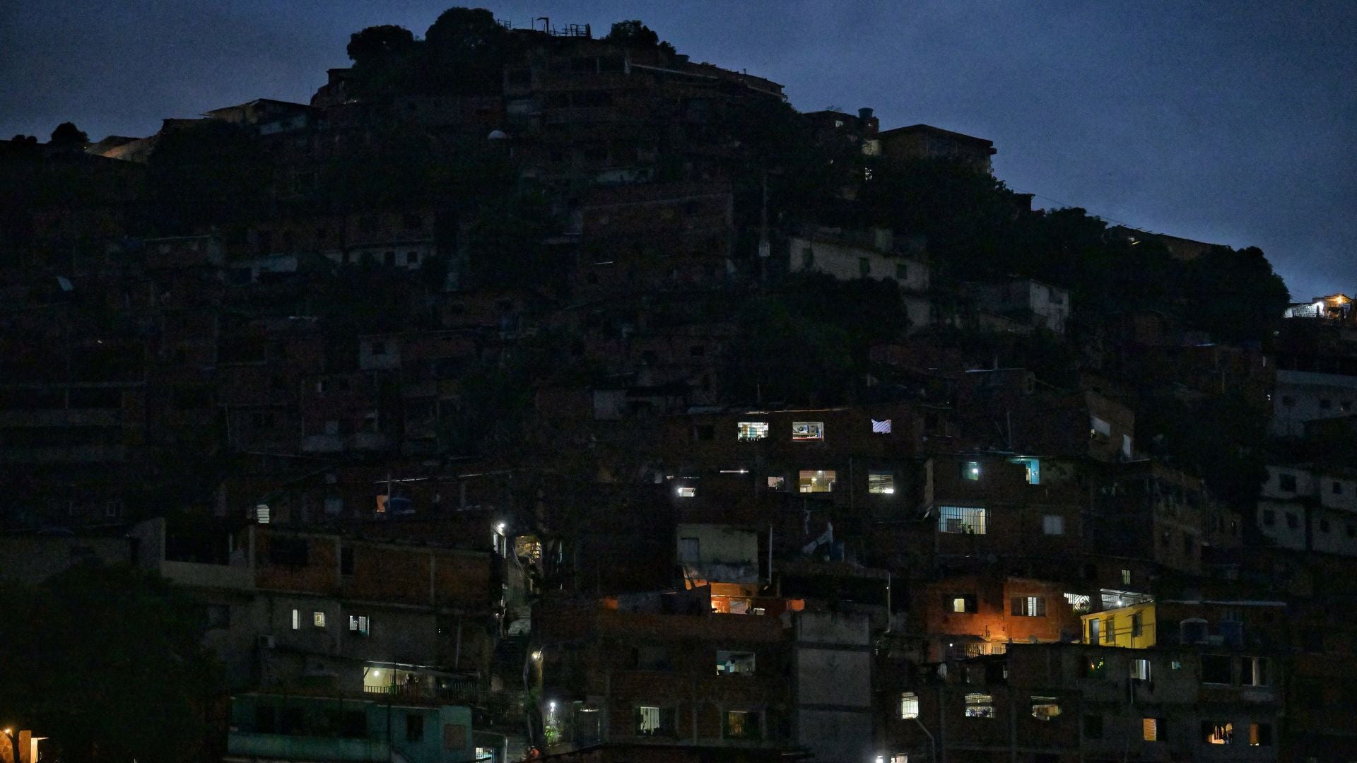 Apagones en Venezuela - Foto de referencia: AFP