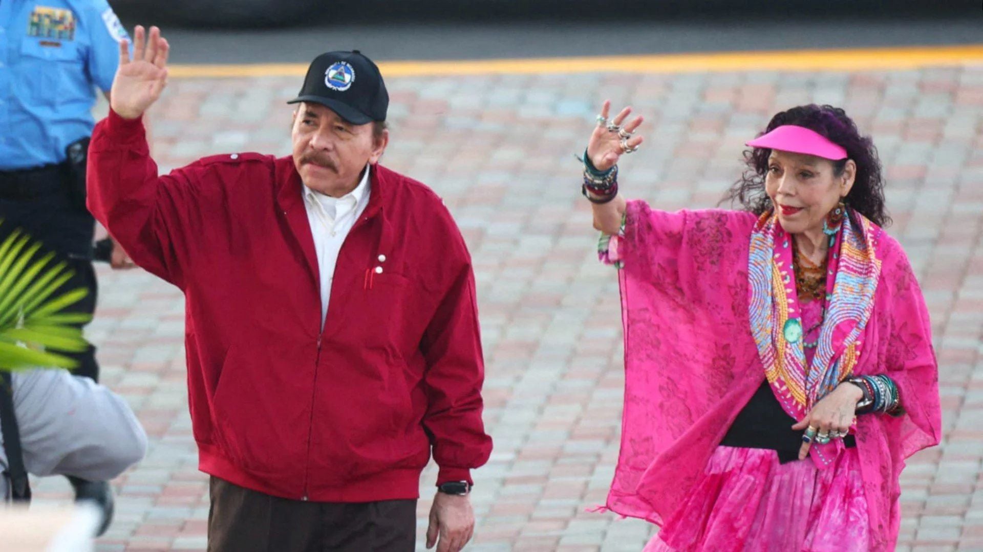 Daniel Ortega y Rosario Murillo - Foto: AFP