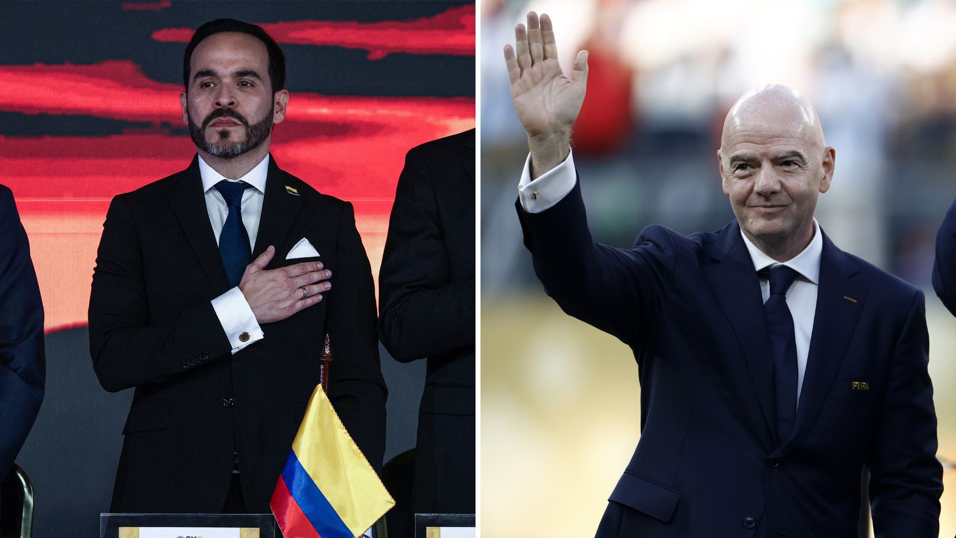 Infantino y Abelardo De La Espriella - EFE