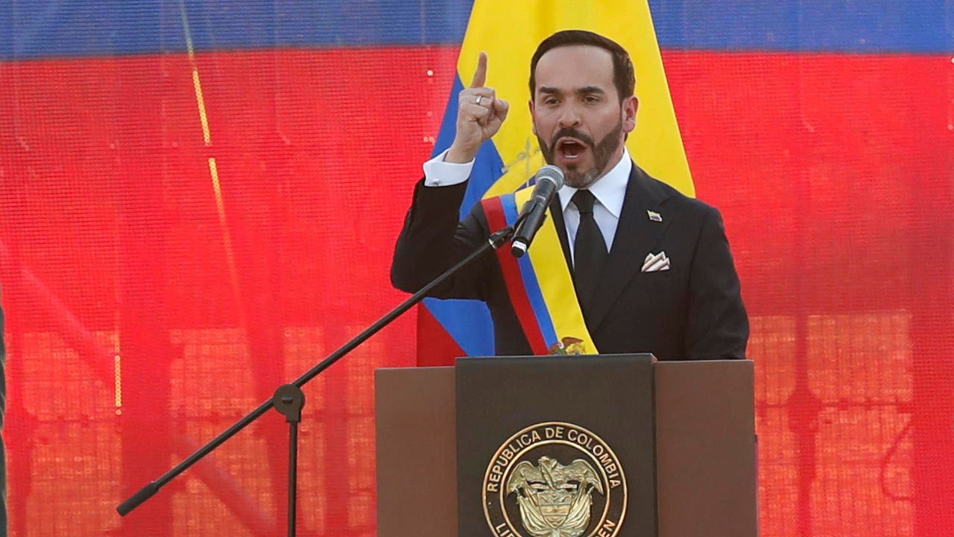 Abelardo de la Espriella anunció en su primer discurso una lucha frontal contra el narcoterrorismo - Foto EFE