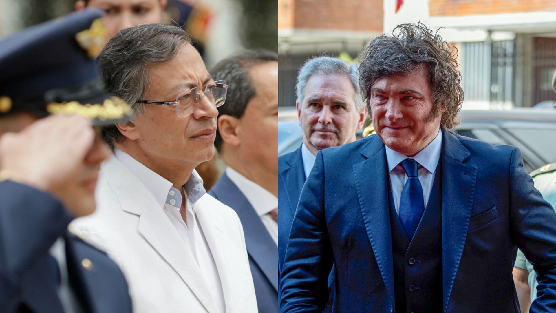 Gustavo Petro y Javier Milei / FOTO: EFE