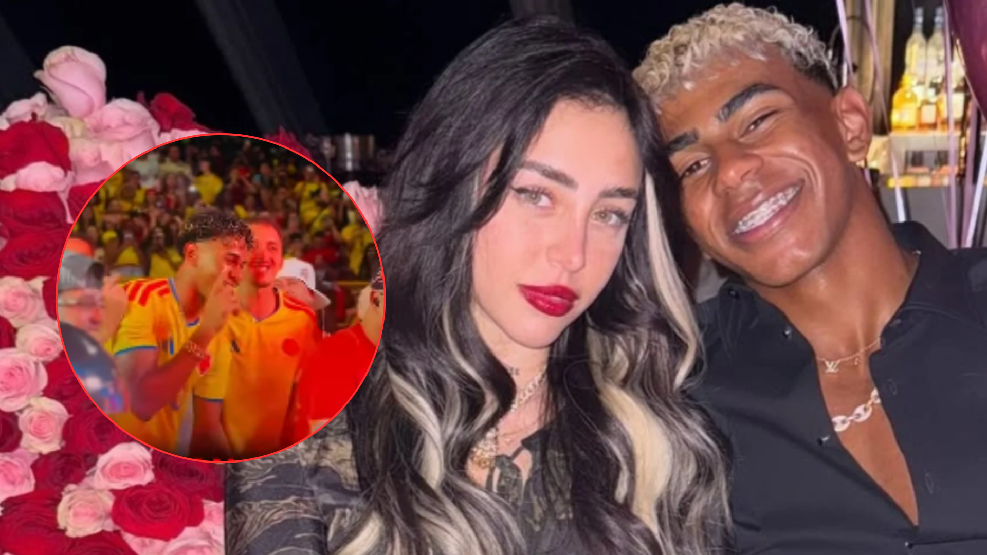 Lamine Yamal y Nicki Nicole / FOTO: EFE