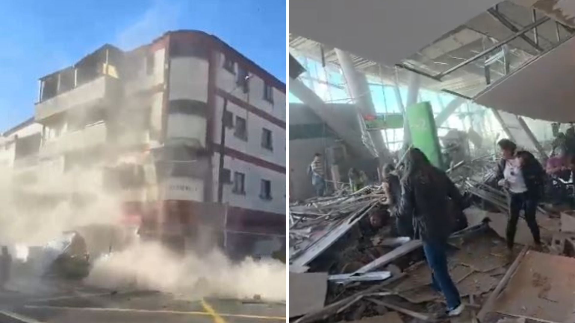 Alerta en Pereira tras fuerte terremoto de magnitud 7,4: edificios afectados y daños en el aeropuerto Matecaña
