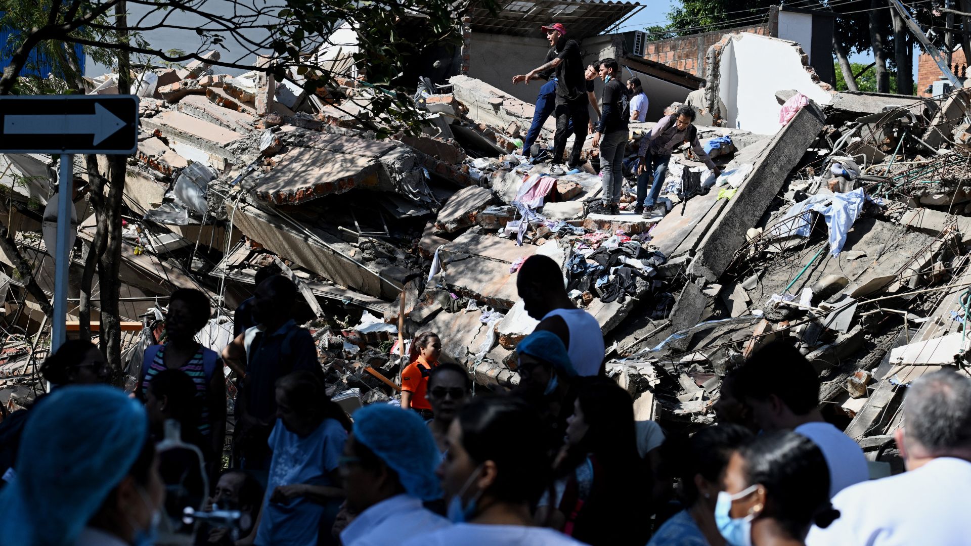 Imágenes de terremoto en Colombia - Foto: AFP