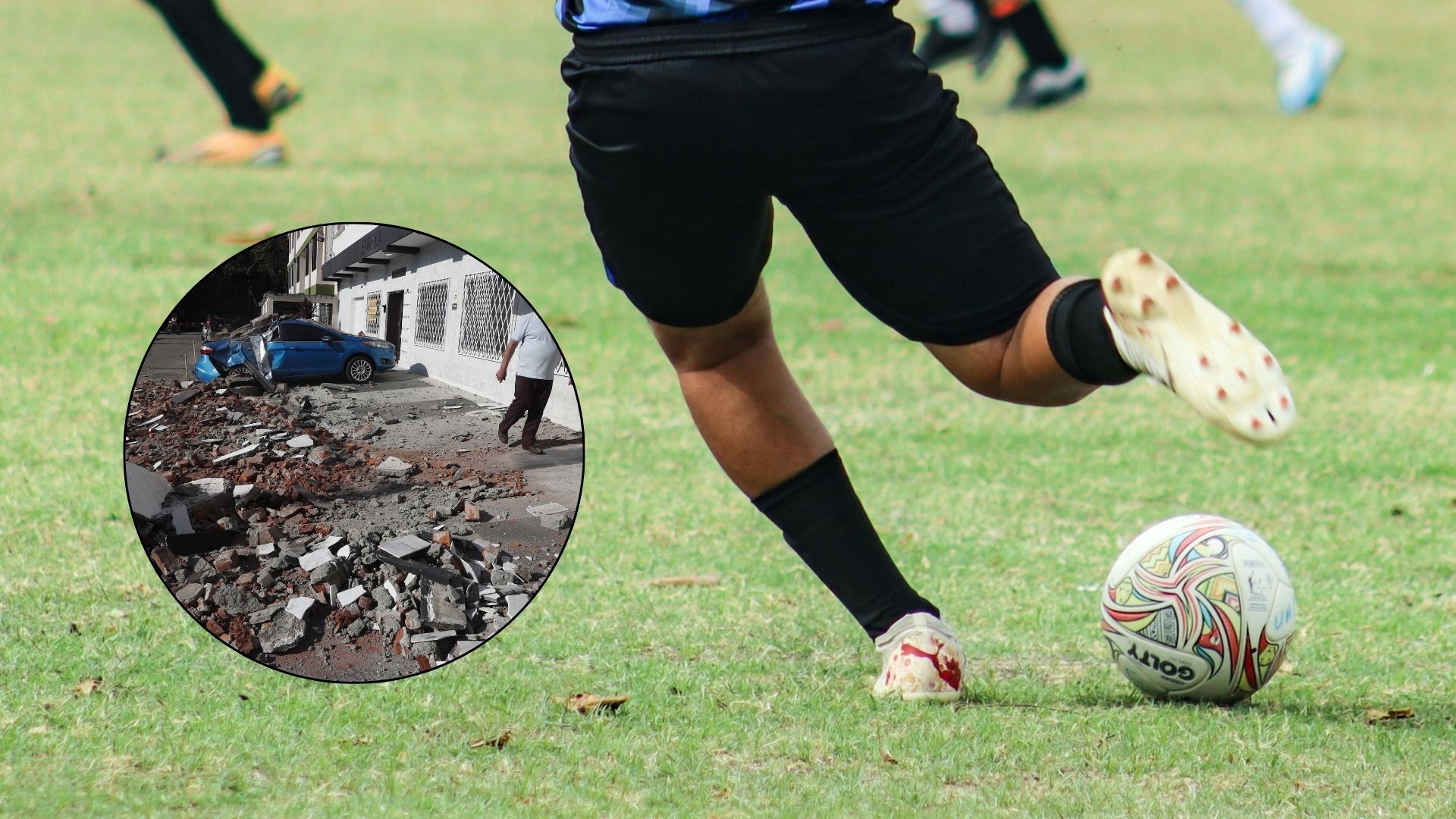 Aplazan partidos del fútbol profesional por terremoto en Colombia - Canva y EFE