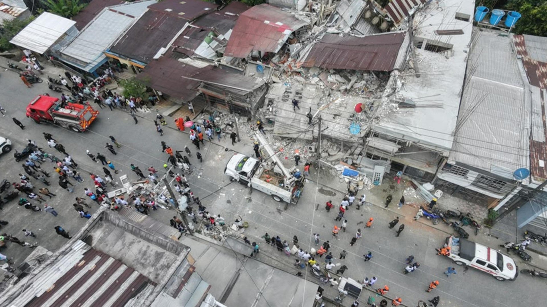 Imagen tras sismo en Quibdó. (EFE)