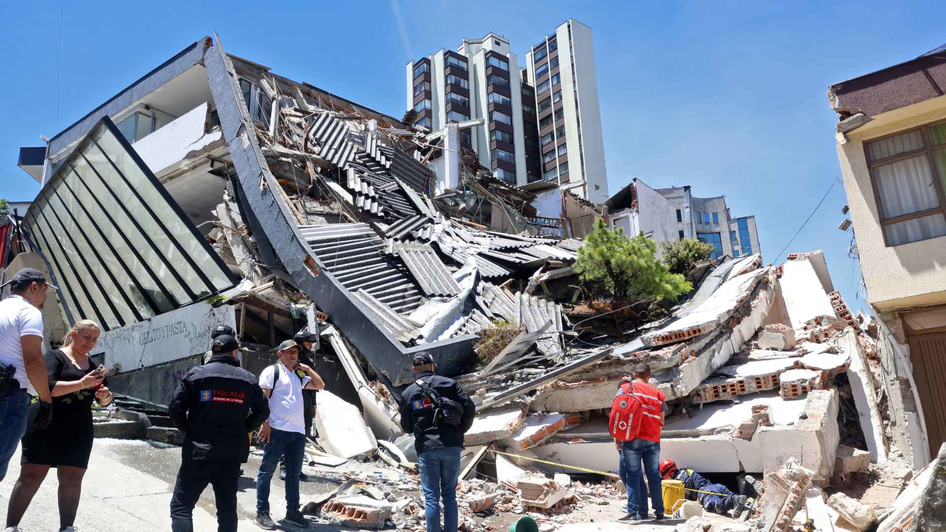 Terremoto en Colombia - Foto AFP