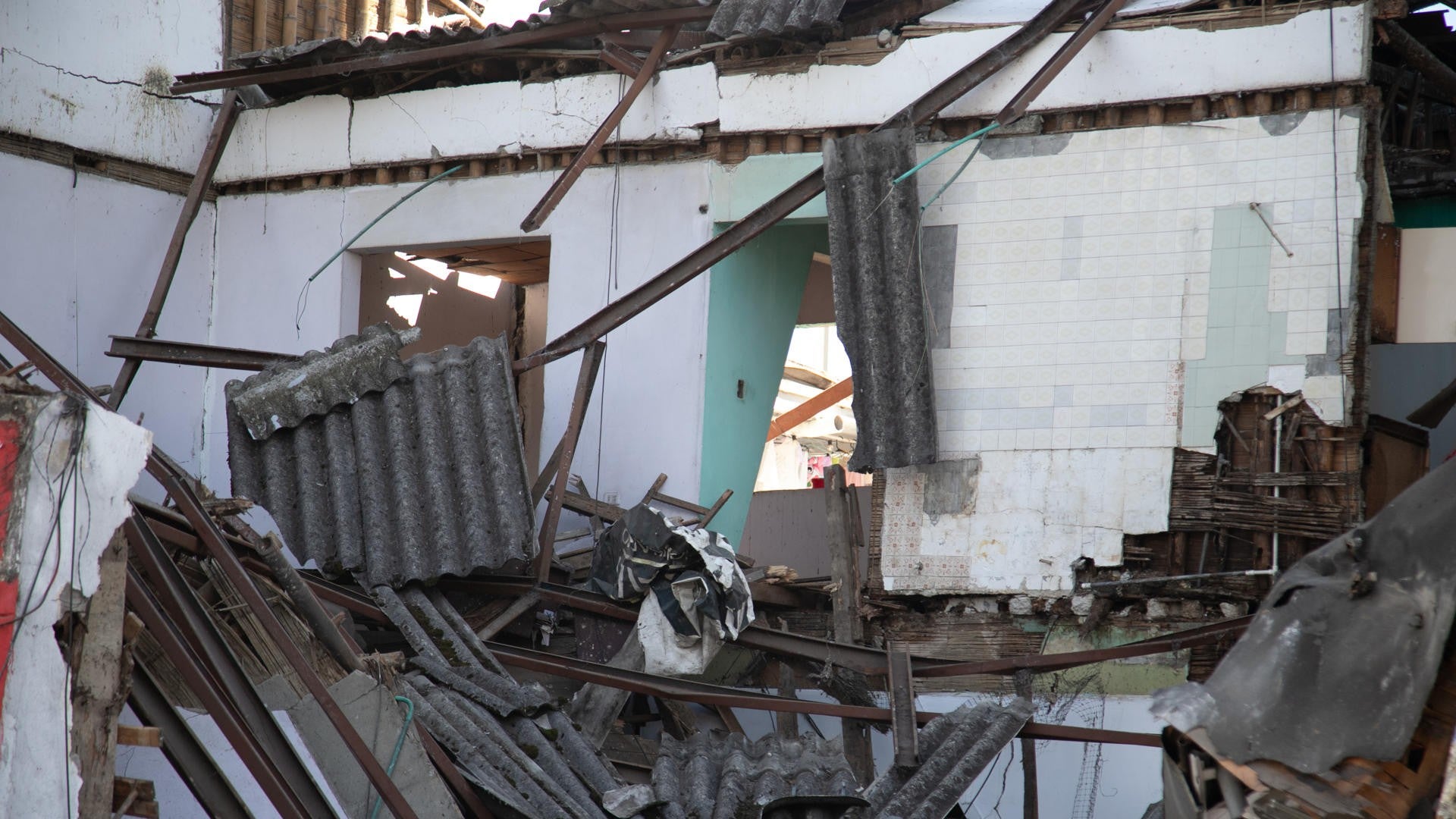 Consecuencias del terremoto en Manizales, Colombia - Foto: EFE