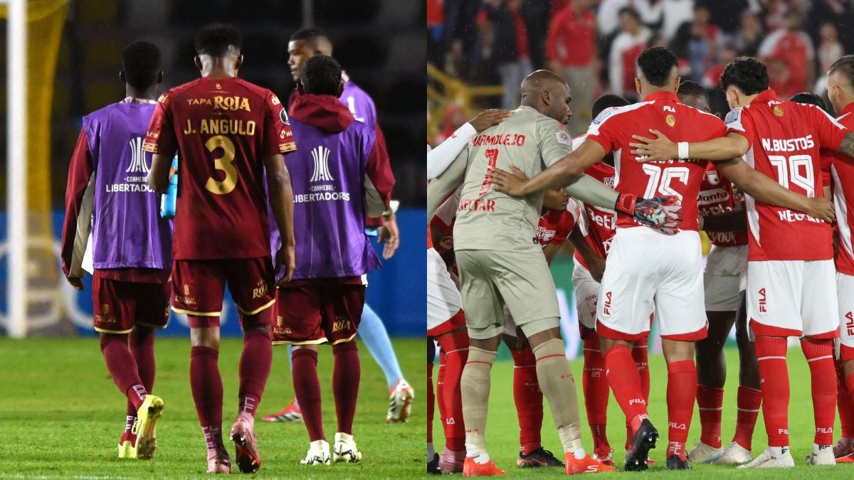 Foto: Deportes Tolima y Santa Fe (AFP)