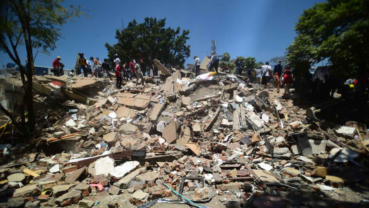 Terremoto en Colombia - Foto AFP