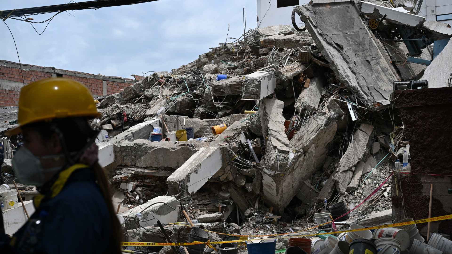 Terremoto en Colombia - Foto AFP