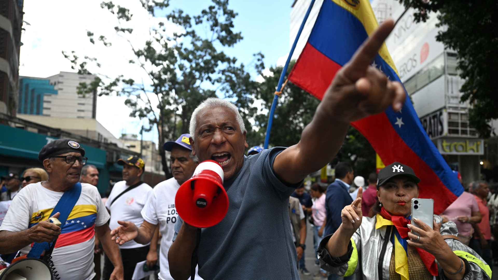 Protestas Venezuela - Foto AFP