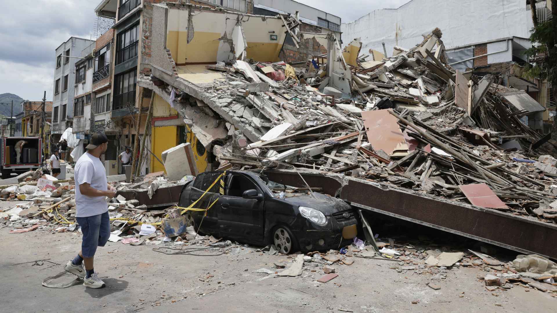 Terremoto Colombia - Foto AFP