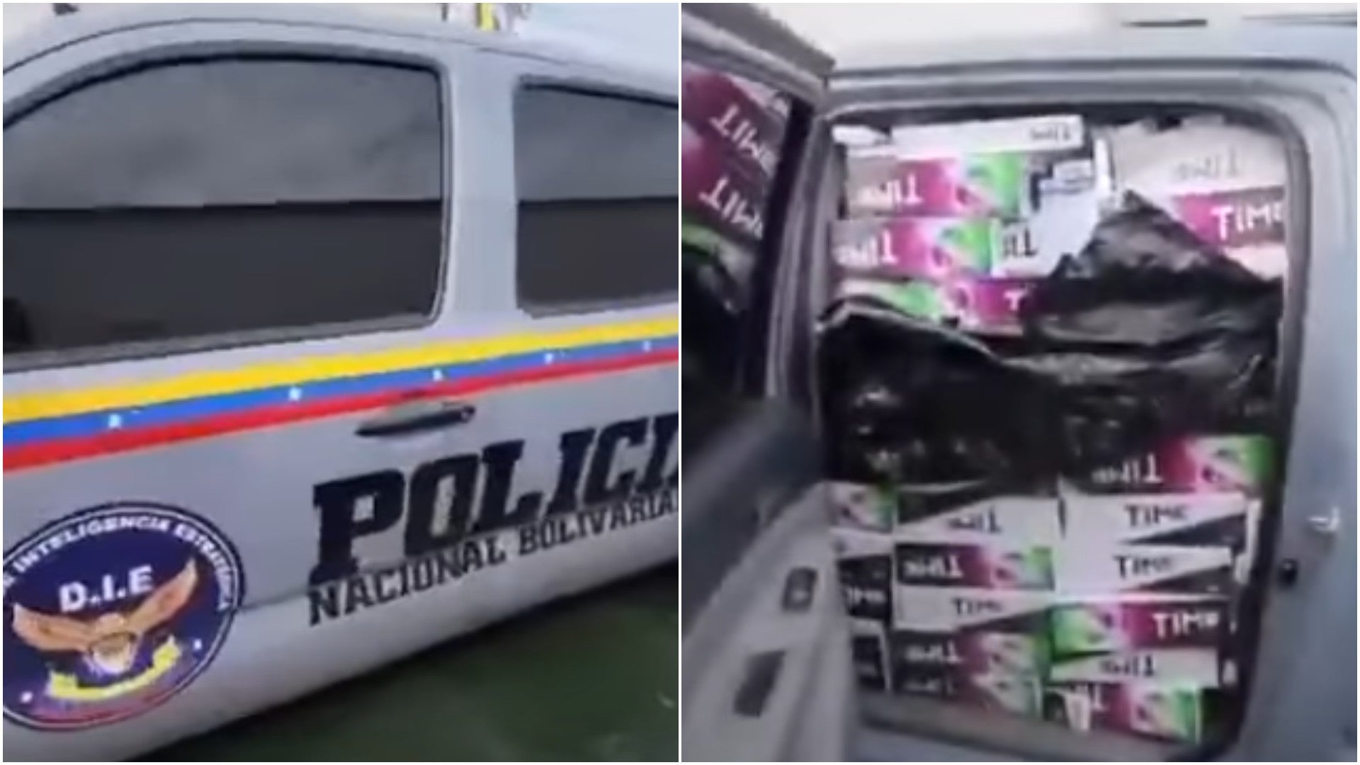 Patrulla de la División de Inteligencia Estratégica (DIE) de la PNB - Captura de pantalla: Instagram