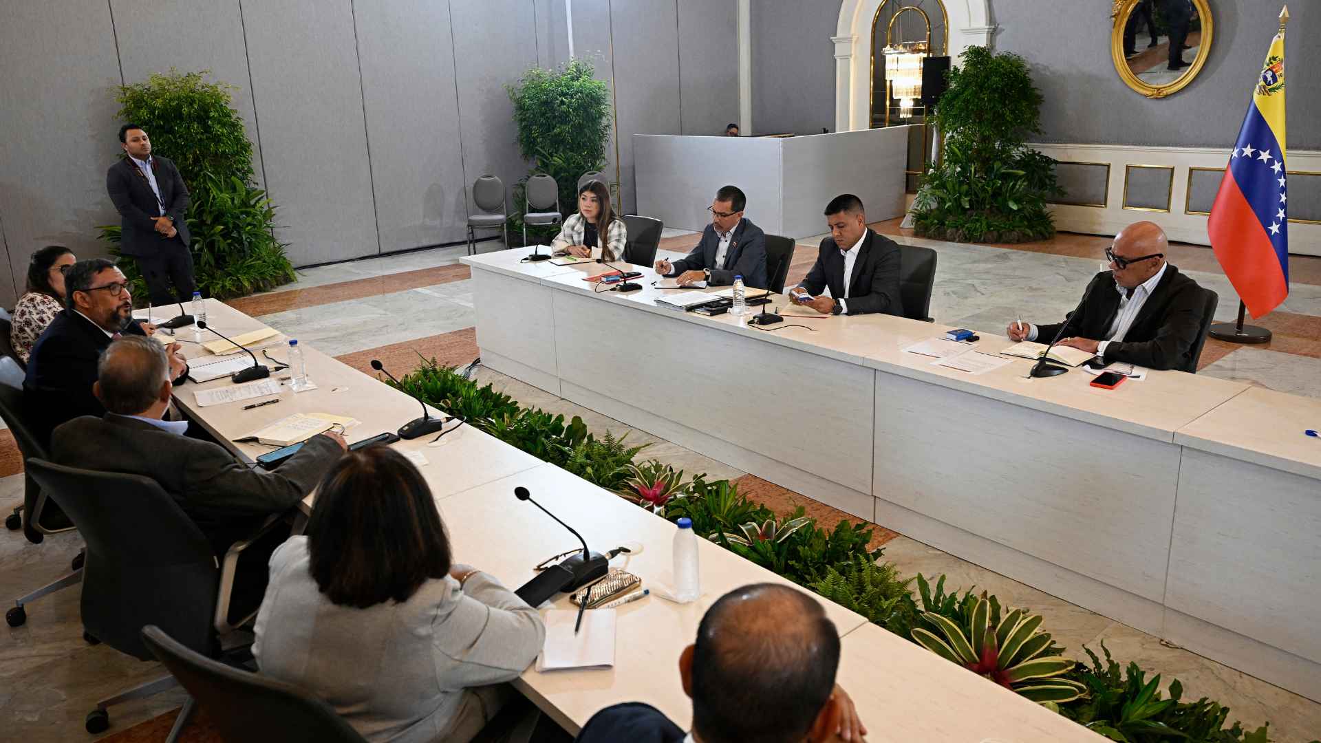 Mesa de diálogo Venezuela 2026 - Foto AFP