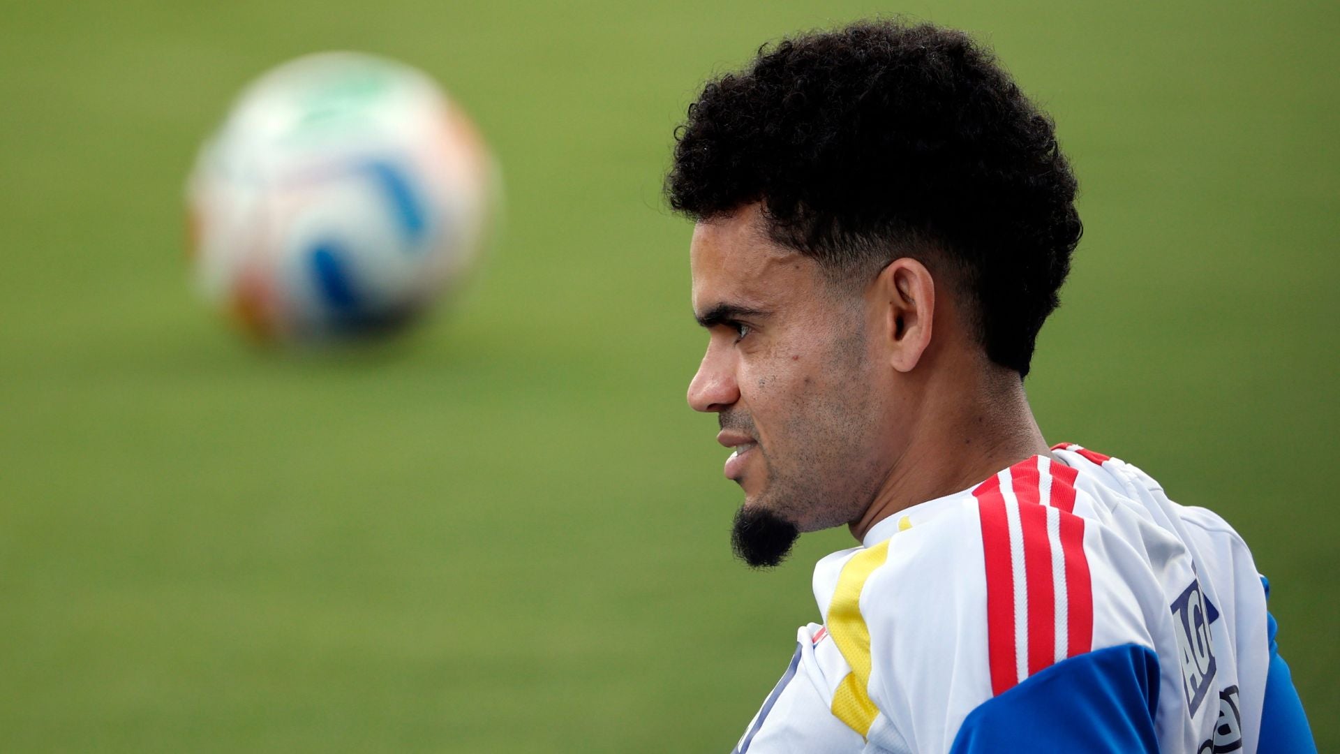 El jugador de la selección de Colombia Luis Díaz- Foto: EFE