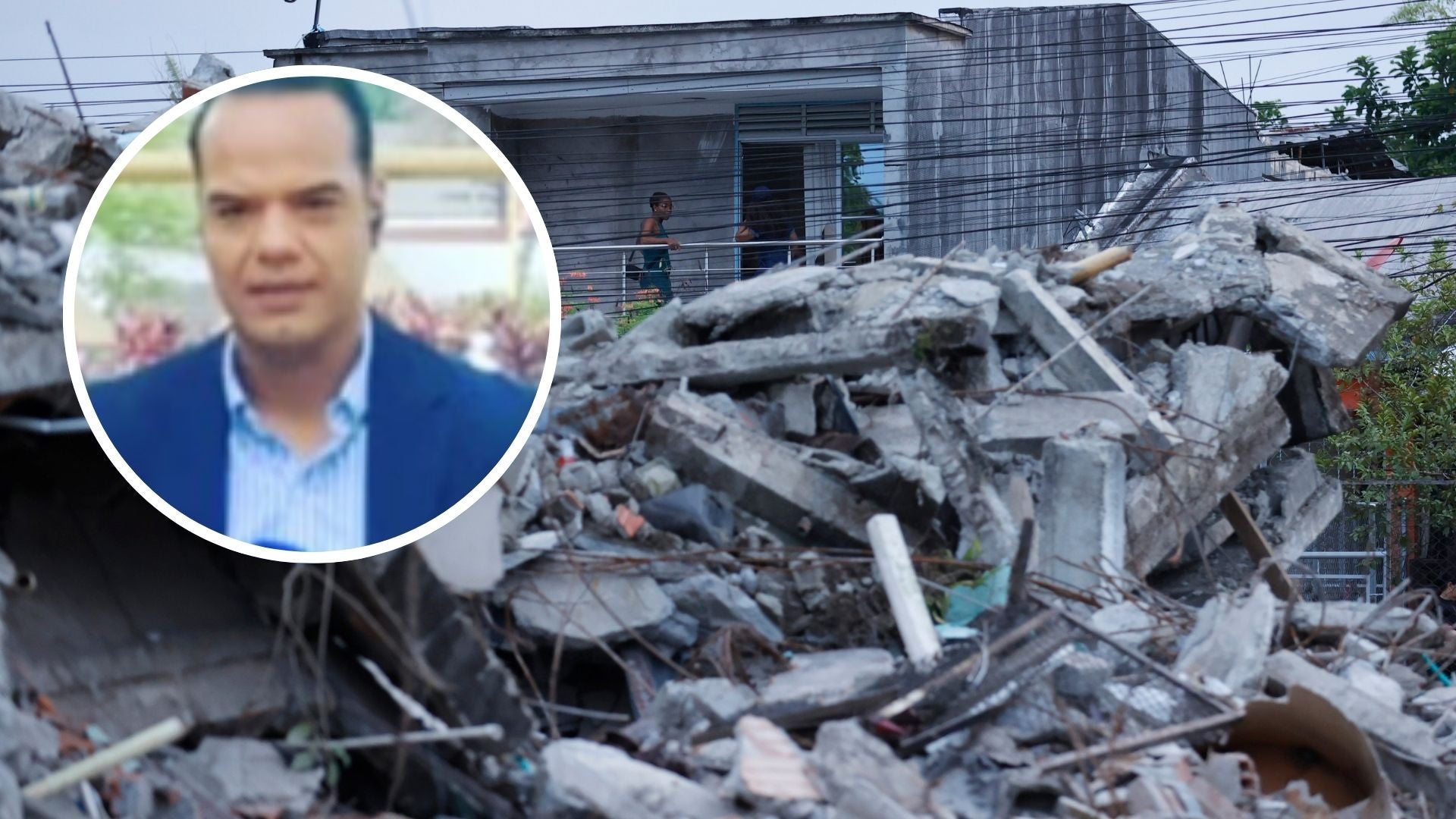 El periodista Carlos Andrés Aponte confirmó fallecimiento de sus familiares- Foto: captura de pantalla ilustración Canva