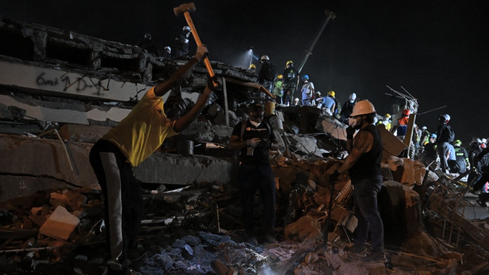 Estragos del terremoto en Cali (AFP)