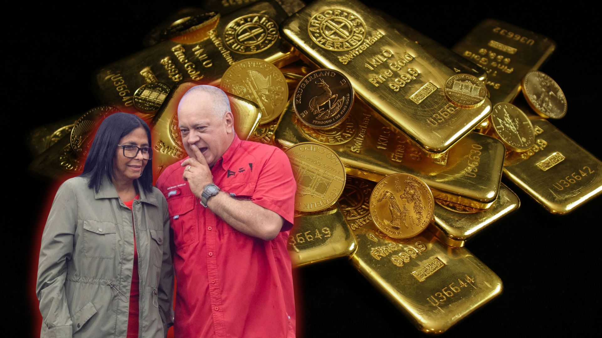 El régimen venezolano y su interés por el oro bajo custodia del Banco de Inglaterra - Foto: EFE/Canva