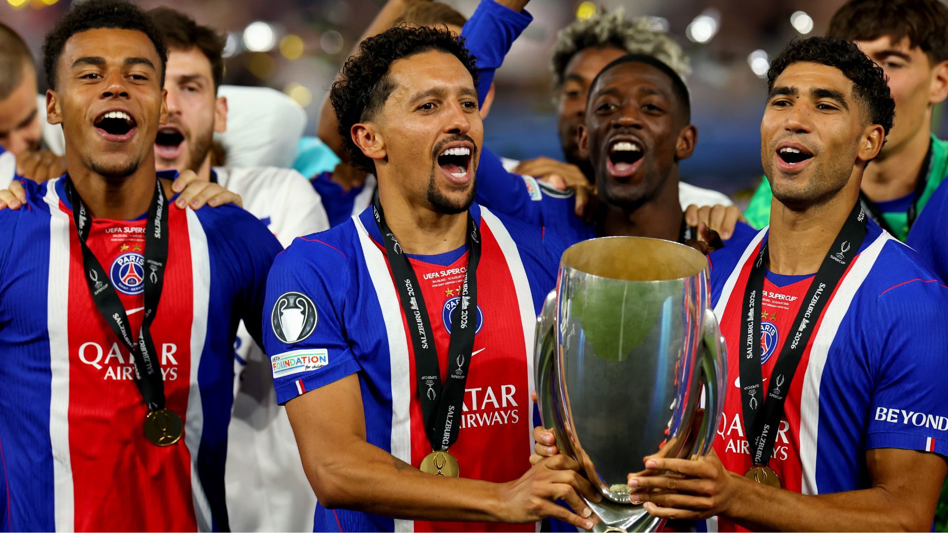 Marquinhos rompió récord con el PSG - EFE