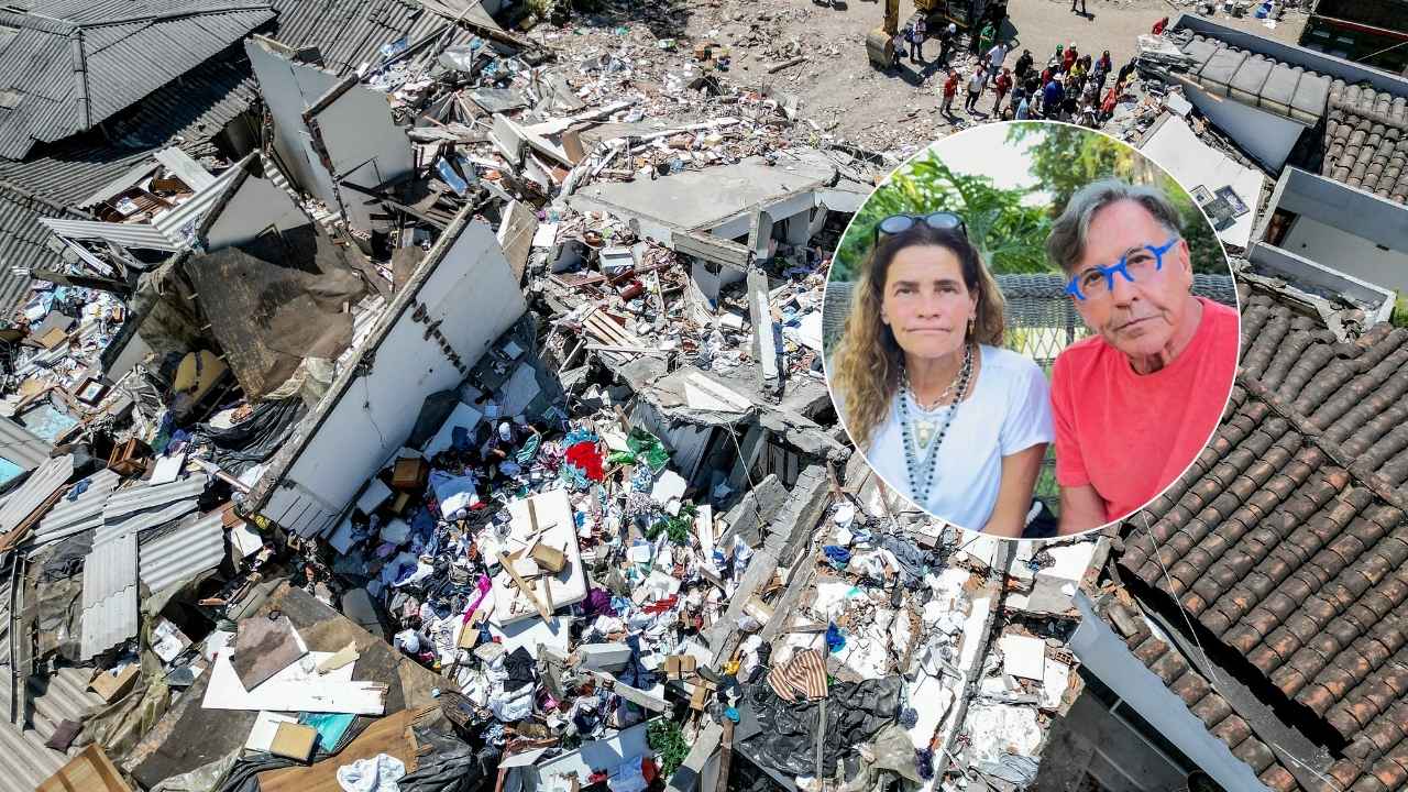 Terremoto en Colombia - Foto AFP/ Familia Montaner - Foto IG: @TheHouseProject