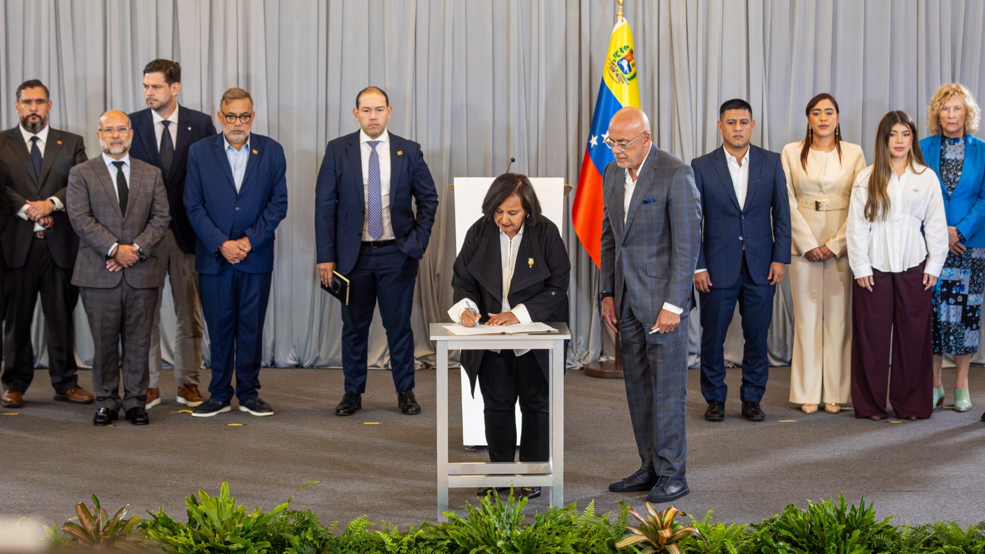 Diálogo en Venezuela entre el régimen y la AN 2015 - Foto: EFE