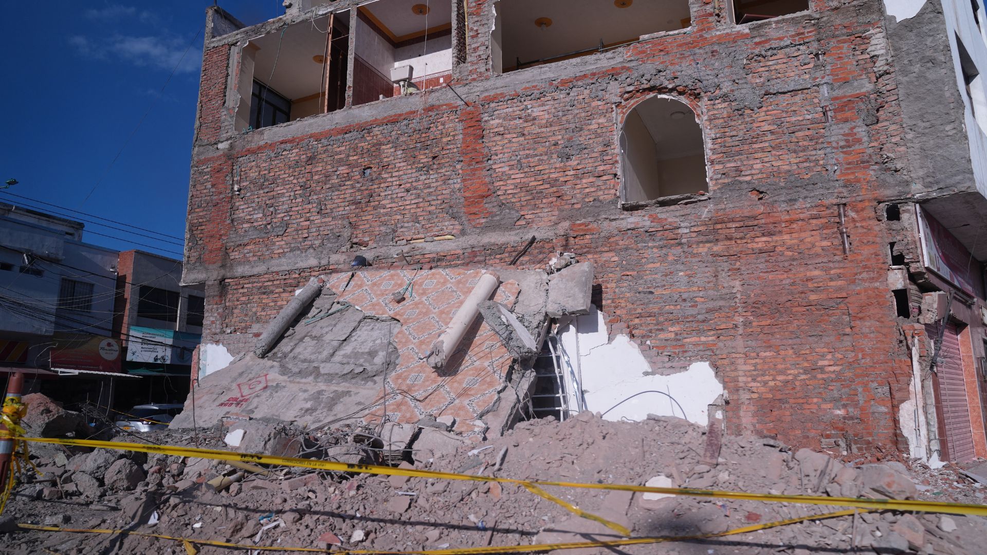 Terremoto en Colombia-Foto: AFP