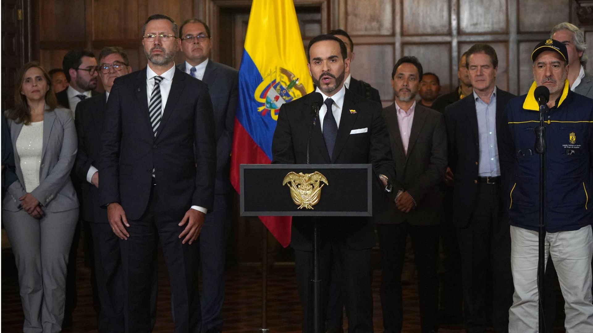 Abelardo De La Espriella presentó el primer plan de reconstrucción para Colombia - EFE