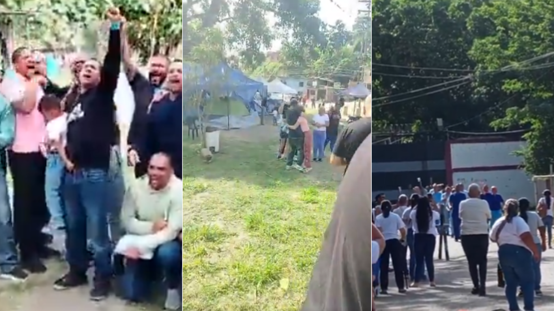 Excarcelaciones de presos políticos en Venezuela - Fotos: X