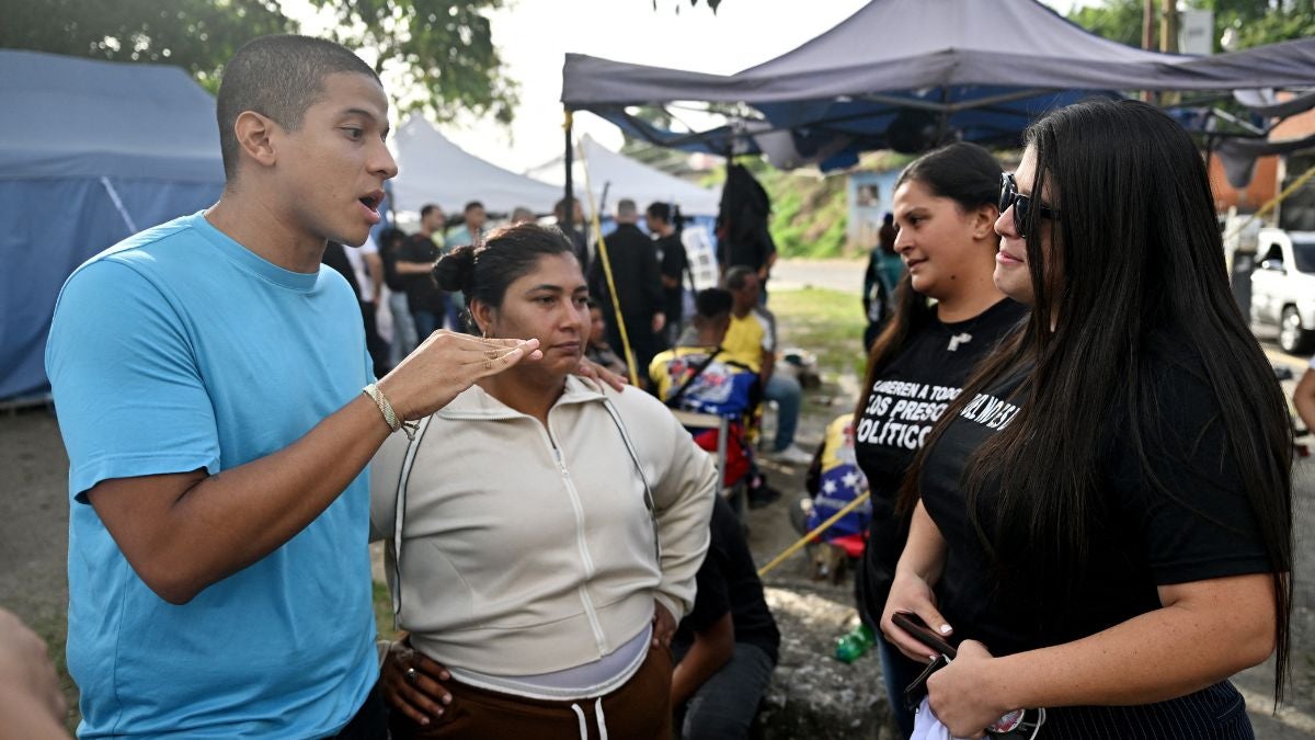Excarcelaciones en Venezuela (AFP)
