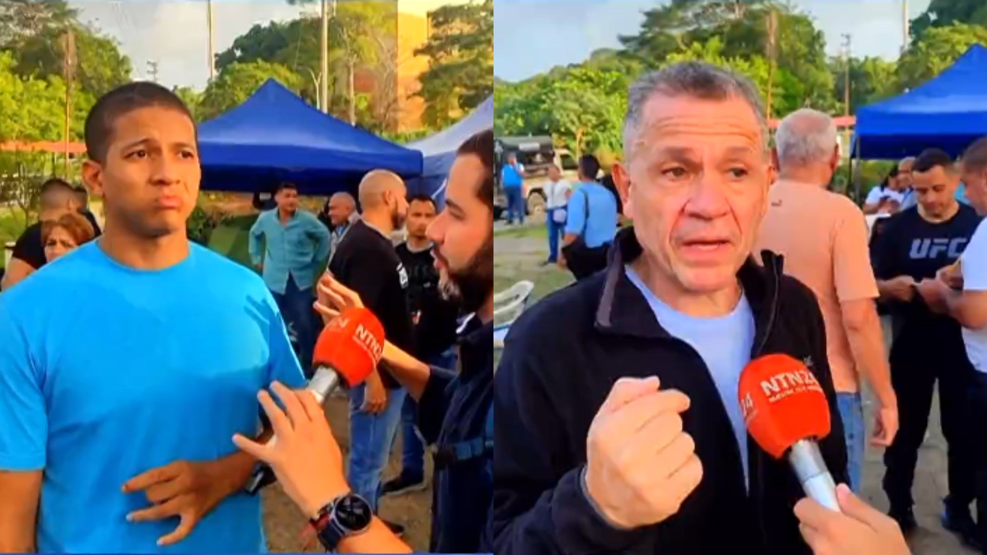 Presos políticos excarlados hablaron con NTN24 / FOTO: captura de pantalla