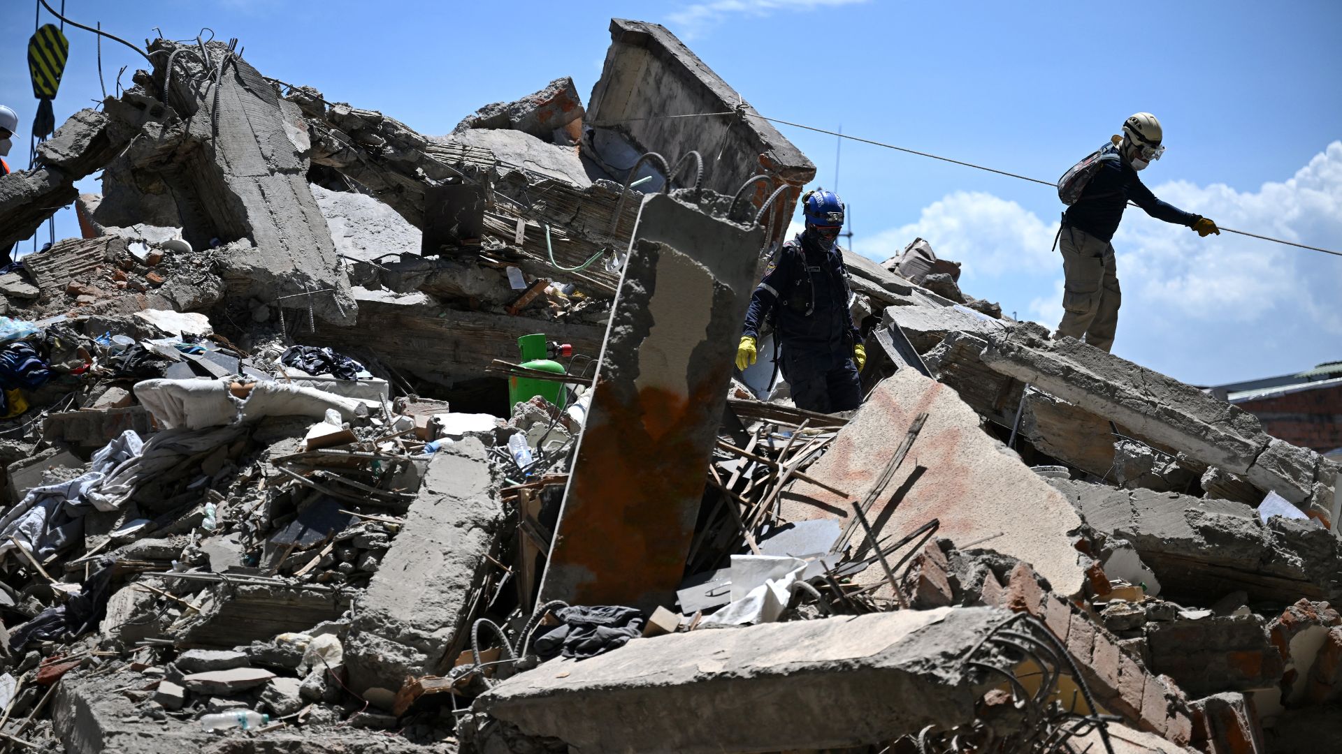 Imágenes de la tragedia en Colombia - Foto: AFP