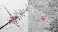 Terremoto en España: Foto Canva e Instituto Geográfico Nacional de España