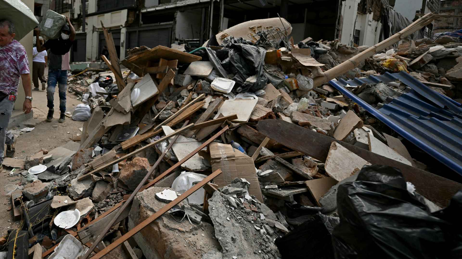 Terremoto en Colombia - Foto AFP