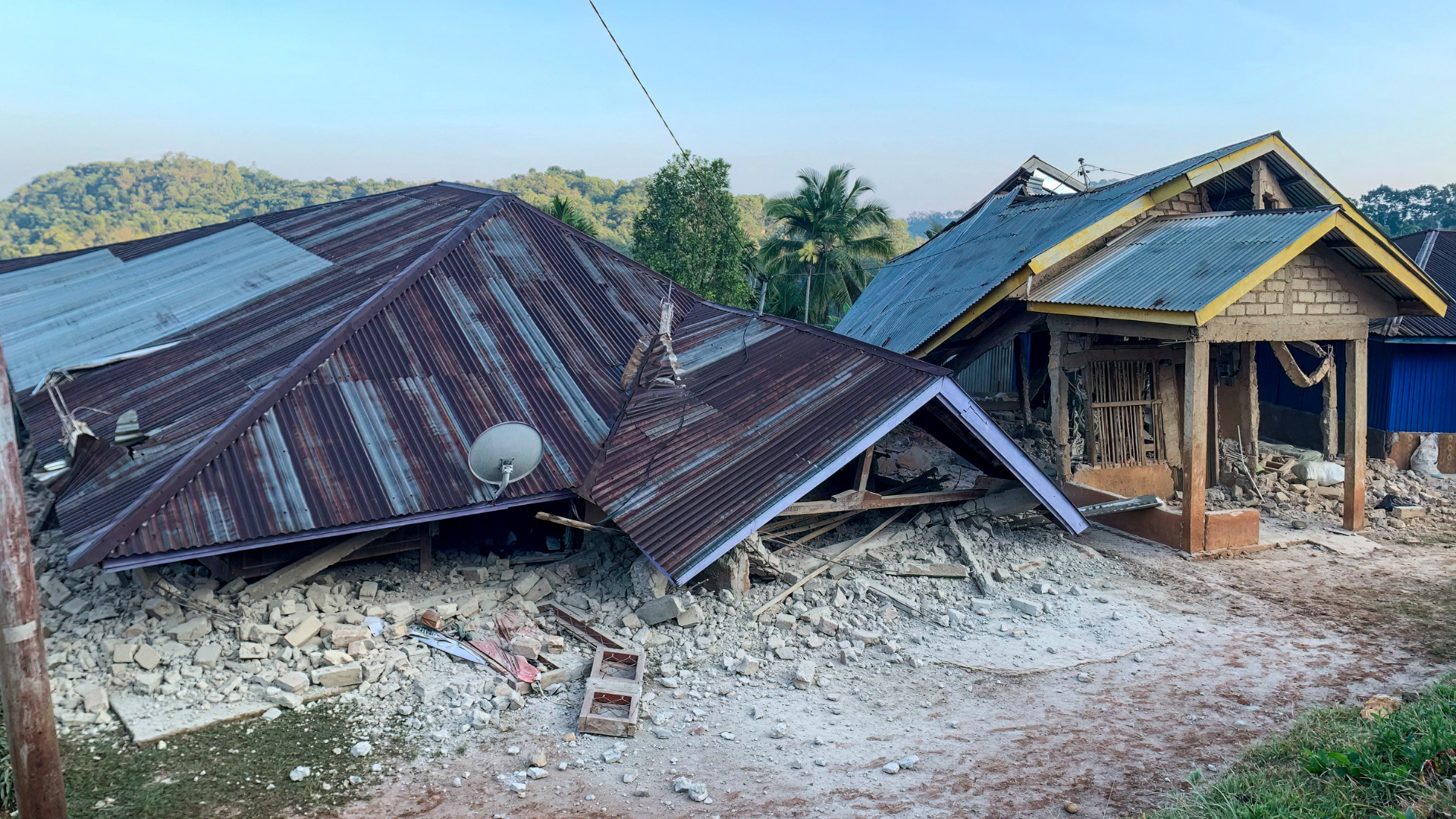 Terremoto en Indonesia | Foto: AFP