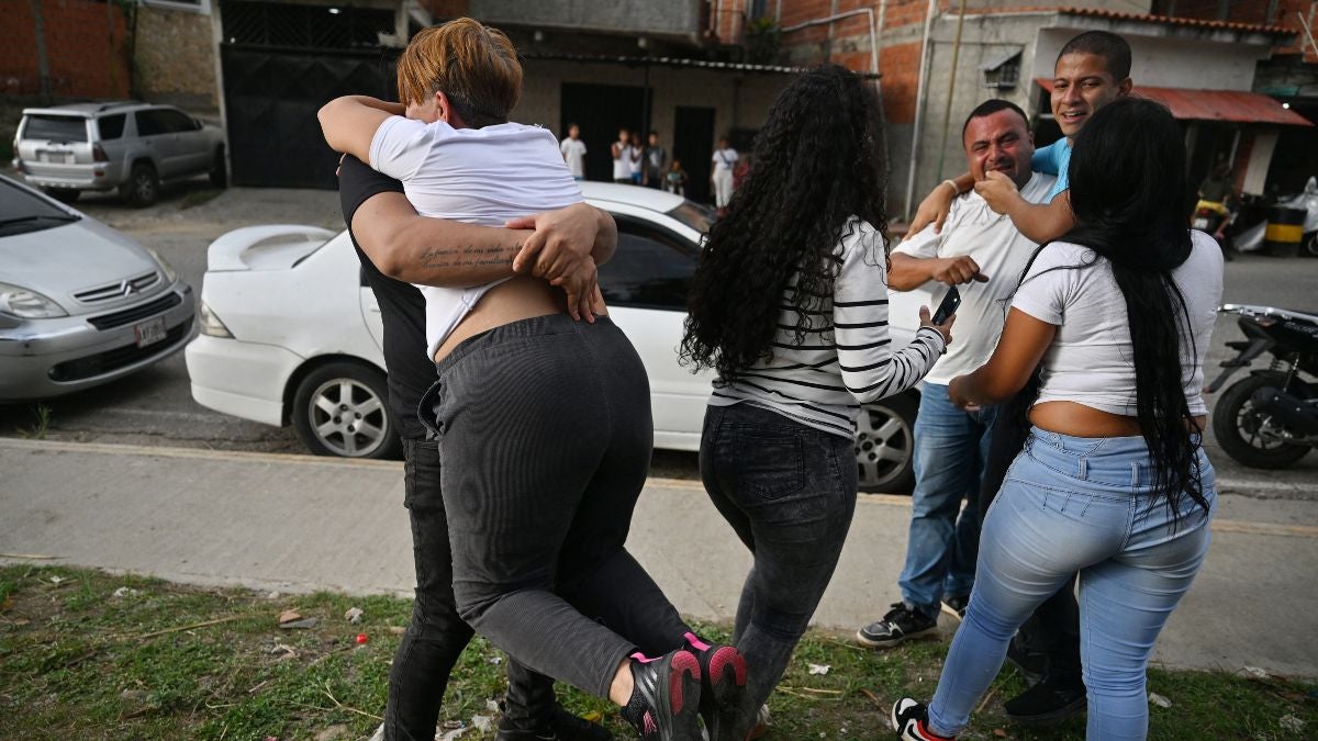 Presos políticos en Venezuela (AFP)