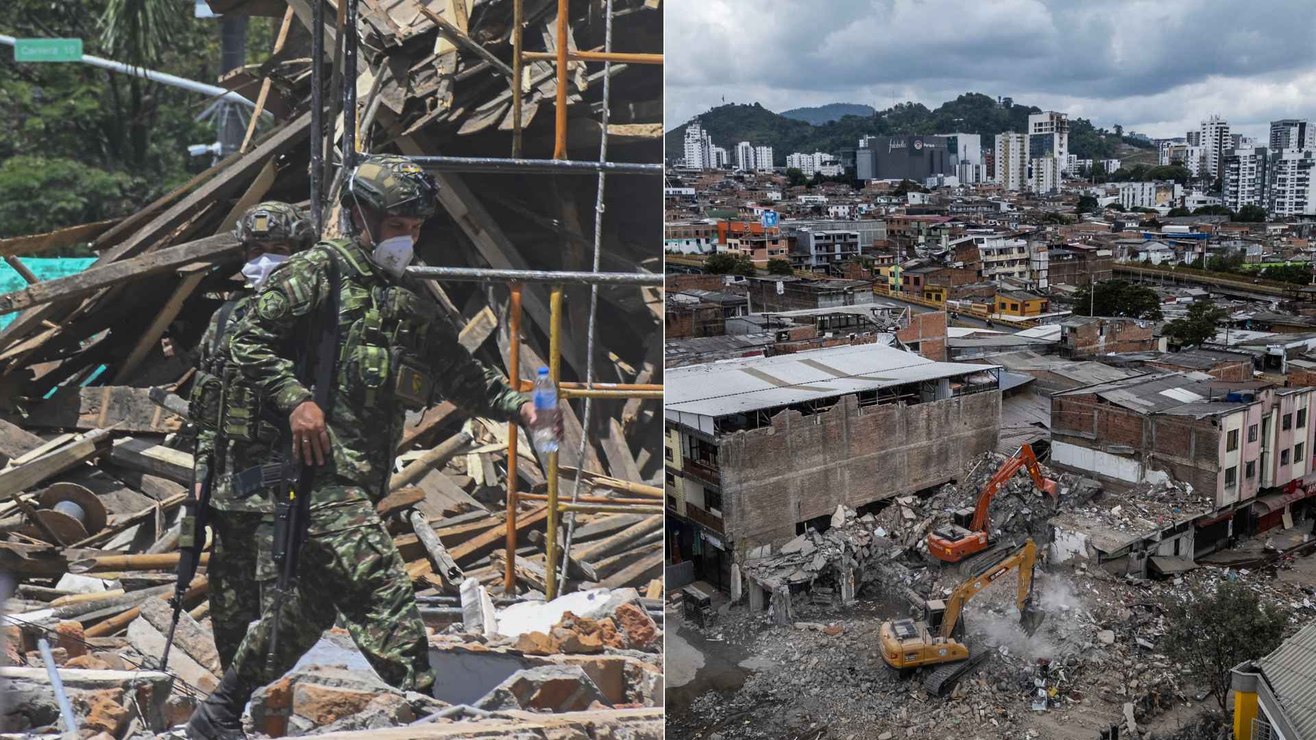 Terremoto Colombia - Foto AFP