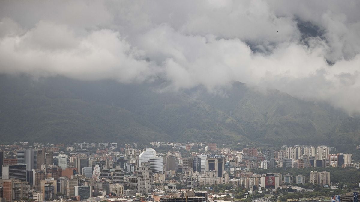 Lluvia en Caracas (EFE)
