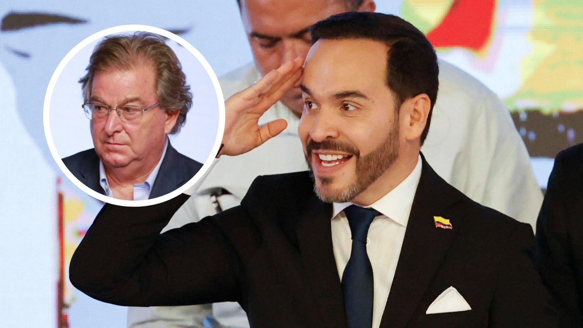 La familia Gilinski y Abelardo De La Espriella- Foto Ilustracion Canva