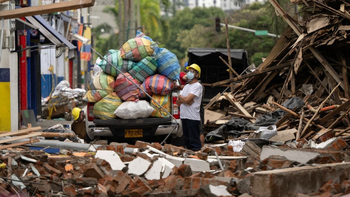 Terremoto en Colombia (AFP)