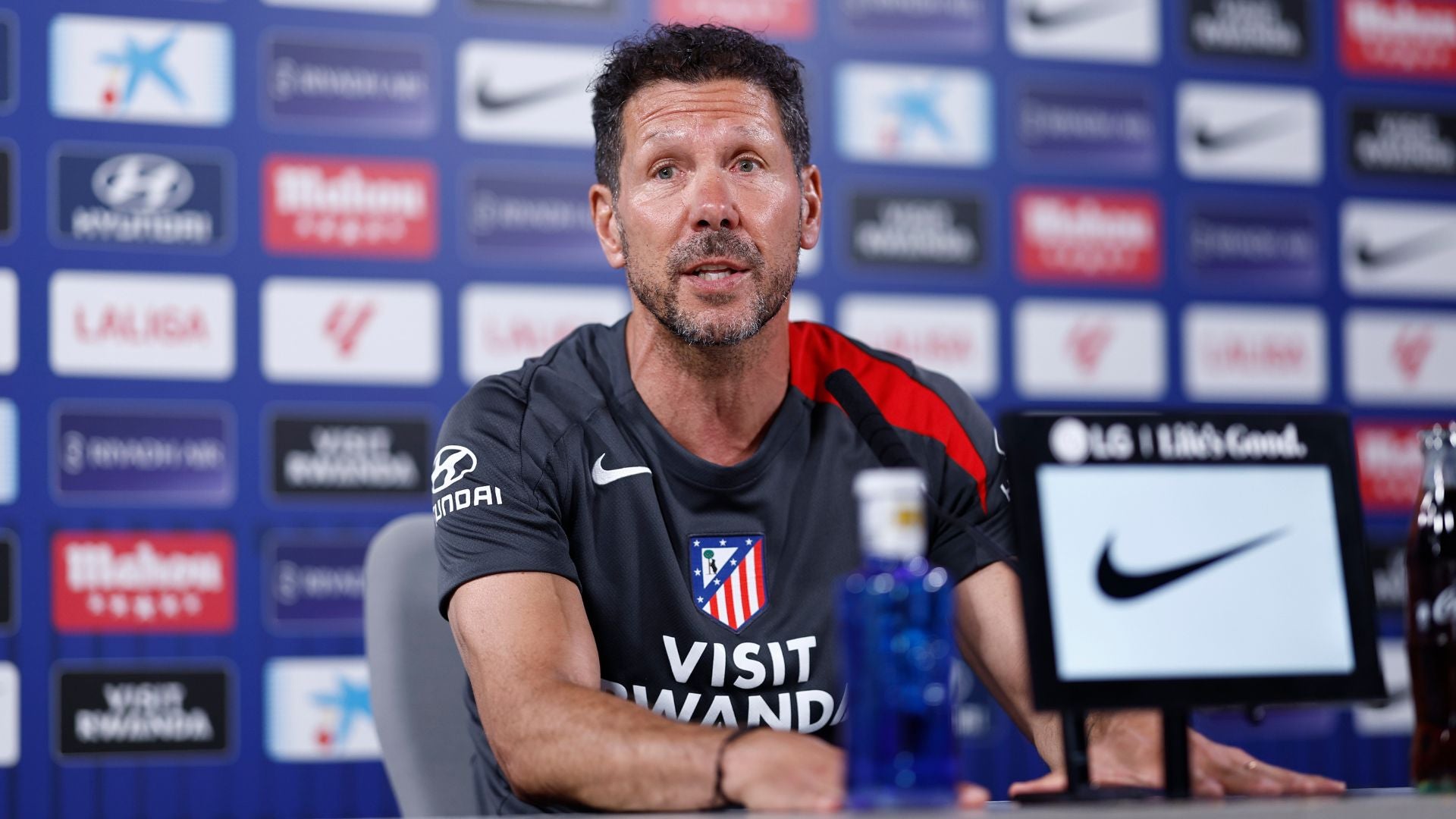 El entrenador del Atlético de Madrid, Diego Pablo Simeone- Foto: EFE