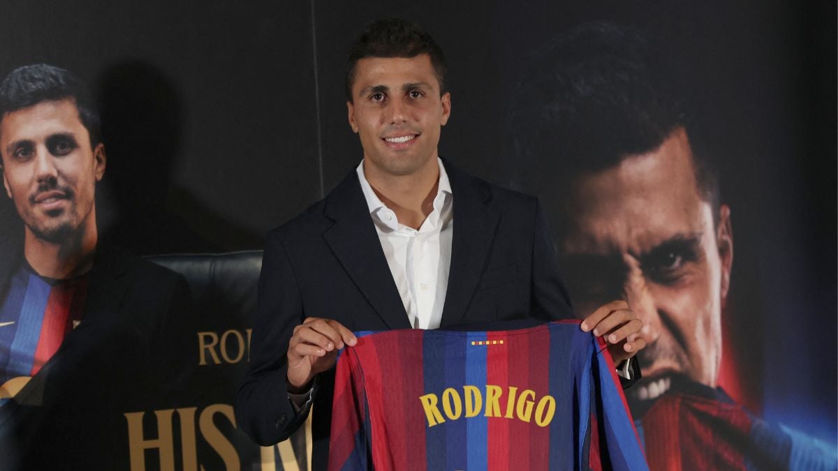 Rodri, futbolista español (AFP)